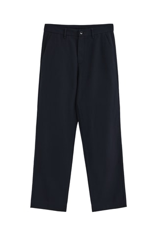 Pantalon regular - Bleu marine