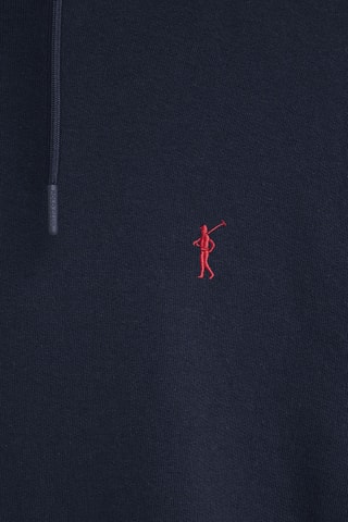Sweat polaire à capuche - Bleu marine
