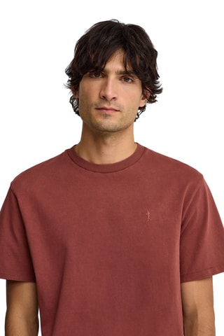 T-shirt ample - Marron