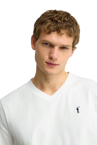 T-shirt droit - Blanc