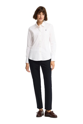 Chemisier slim - Blanc