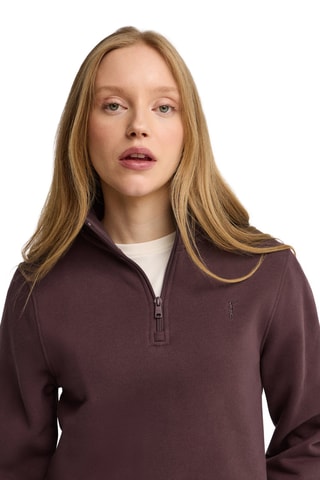 Sweat polaire - Marron foncé