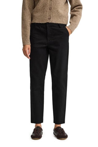 Pantalon regular - Noir