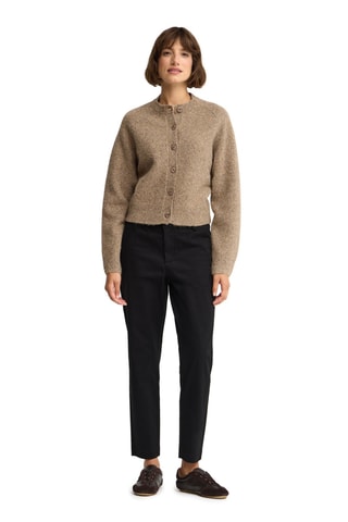 Pantalon regular - Noir