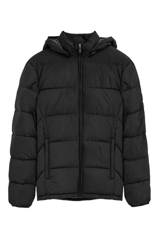 Doudoune à capuche - Noir