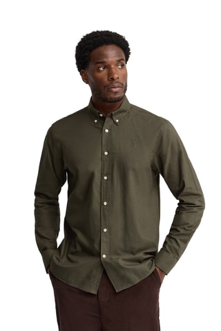 Chemise regular - Kaki