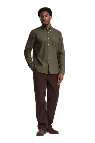 Chemise regular - Kaki