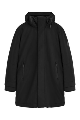 Parka à capuche - Noir