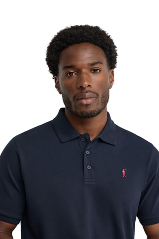 Polo regular - Bleu marine