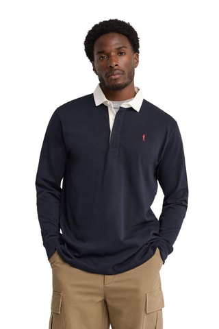 Polo regular - Bleu marine