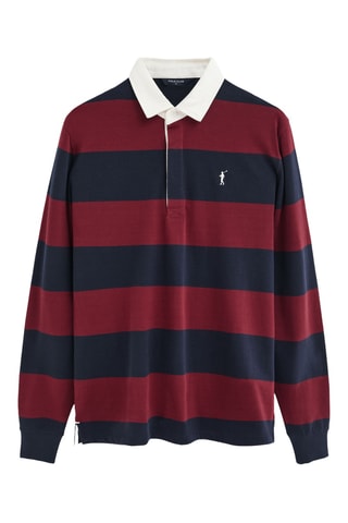 Polo regular - Rouge foncé