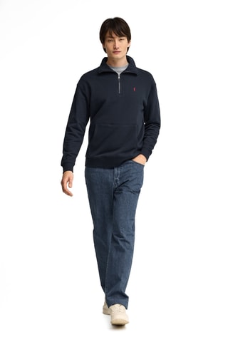 Sweat polaire - Bleu marine