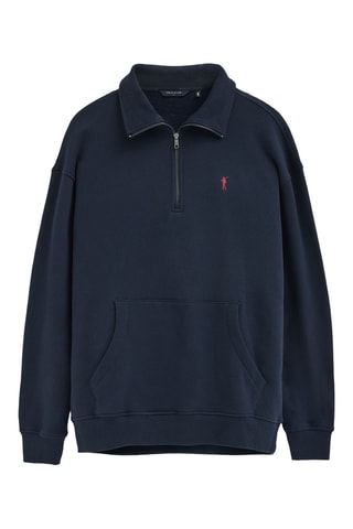 Sweat polaire - Bleu marine