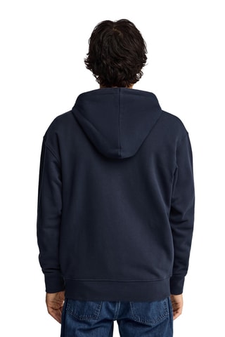 Sweat polaire à capuche - Bleu marine