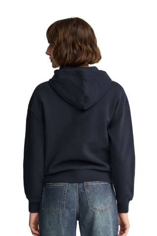 Sweat polaire à capuche - Bleu marine