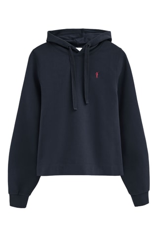 Sweat à capuche - Bleu marine