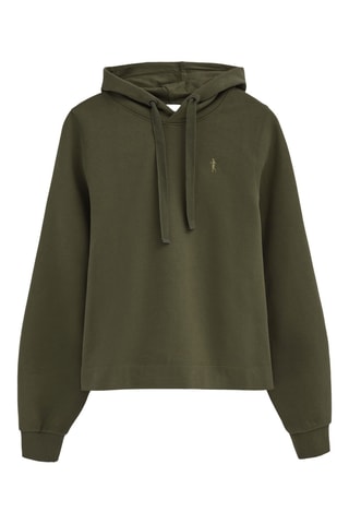 Sweat à capuche - Kaki
