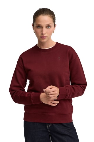 Sweat polaire - Rouge foncé