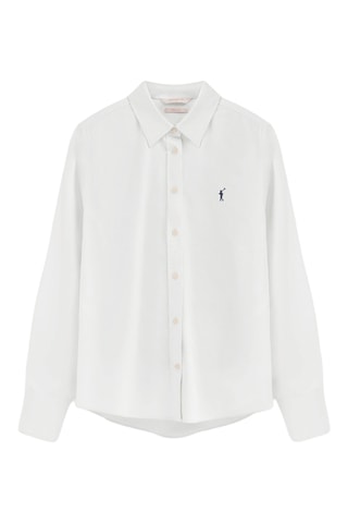 Chemisier regular - Blanc