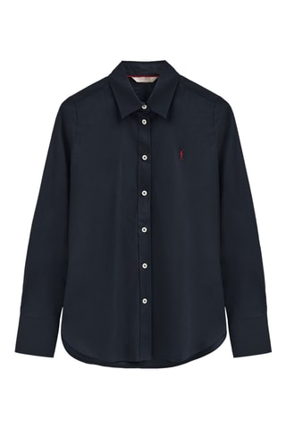 Chemisier slim - Bleu marine