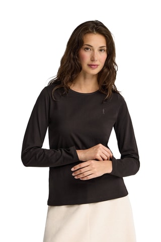 T-shirt slim - Marron foncé