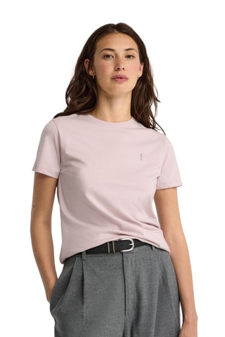 T-shirt regular - Rose clair