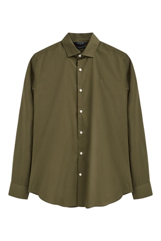 Chemise slim - Vert
