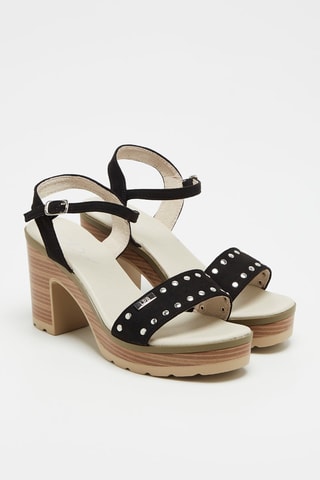 Sandalias de tacón Diane - Negro