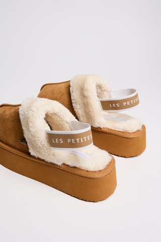 Gevoerde Clogs Maltat - Camel