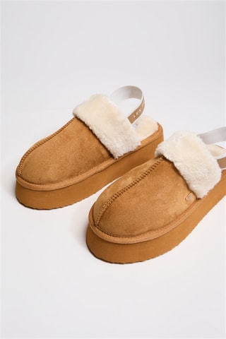 Gevoerde Clogs Maltat - Camel