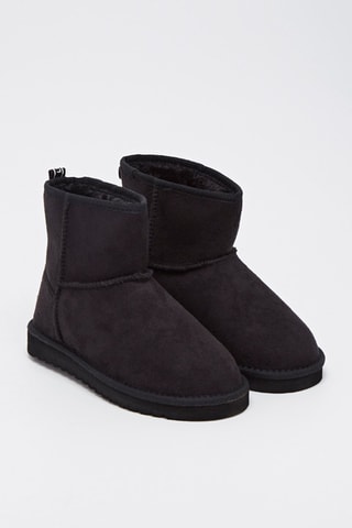 Botines forrados Artemis - Negro