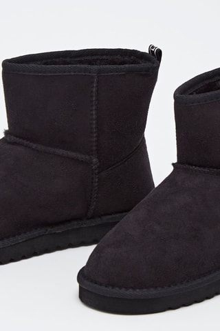 Botines forrados Artemis - Negro