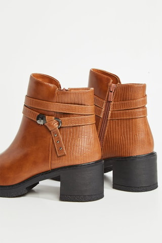 Botines Ezine - Camel