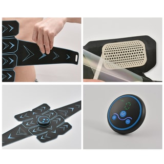 Elettrostimolatore muscolare - Nero e blu