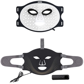 Maschera facciale tattile trattamento luce LED in silicone