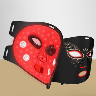 Maschera facciale tattile trattamento luce LED in silicone