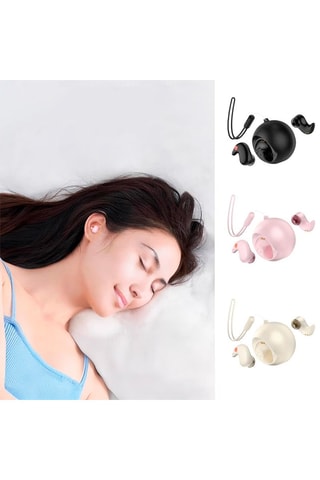 Cuffie wireless TWS per dormire - Nero