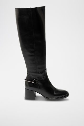 Botas de piel bovina - Negro