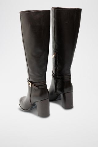 Botas de piel bovina - Marrón