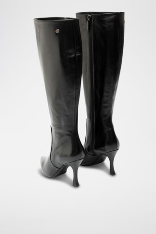 Botas de piel bovina - Negro