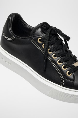 Zapatillas de piel bovina - Negro