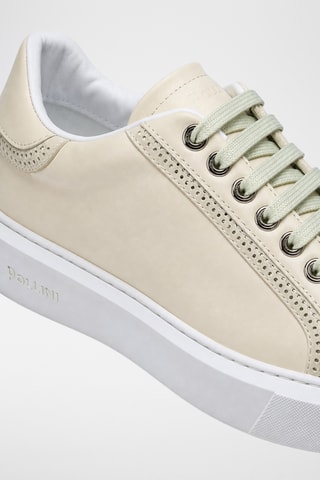 Zapatillas de piel bovina - Blanco