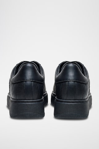 Zapatillas de piel bovina - Negro