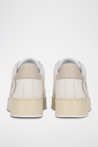 Zapatillas de piel bovina - Blanco