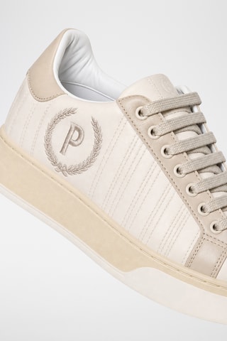 Zapatillas de piel bovina - Blanco