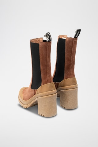 Botas Chelsea de piel bovina - Marrón