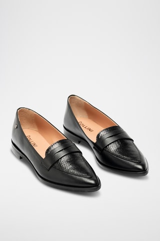 Mocasines de piel bovina - Negro