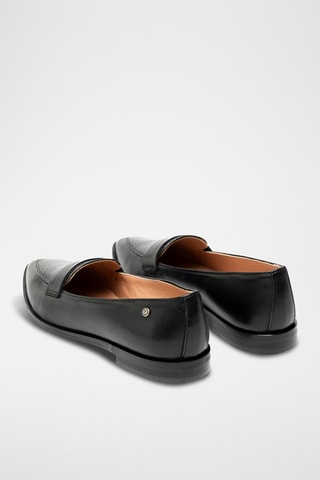 Mocasines de piel bovina - Negro