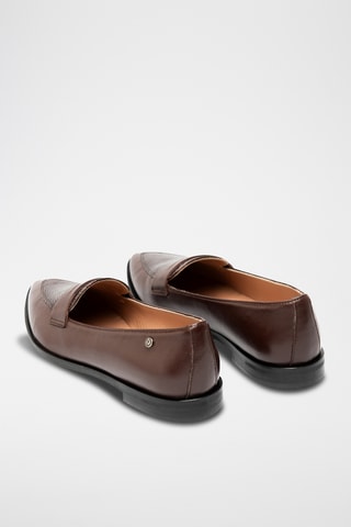 Mocasines de piel bovina - Marrón