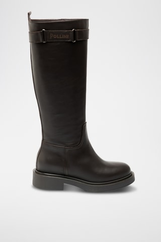 Botas de piel bovina - Marrón